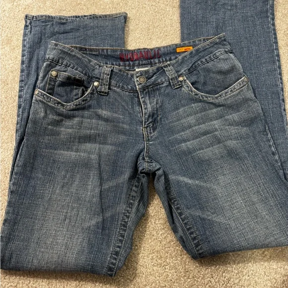 Preowned Stylish Blue Denim Jeans - Picture 4 of 10
